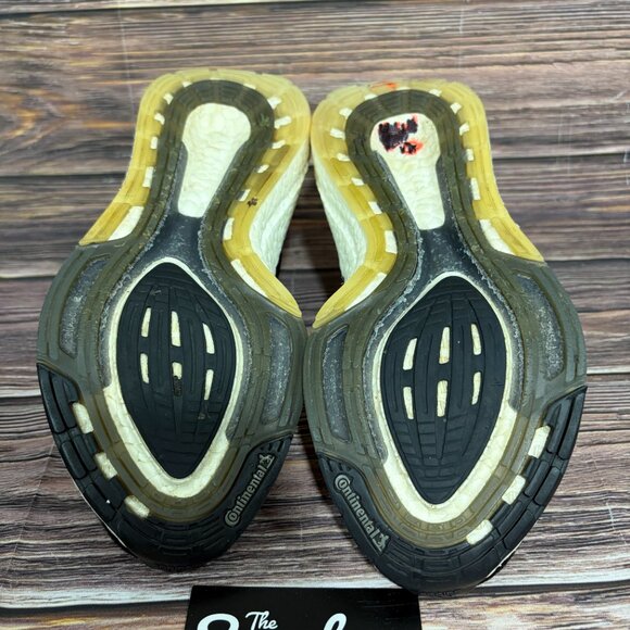 Adidas Ultraboost 21 Women's Black Athletic Running Shoes Size 7.5 - Picture 6 of 8